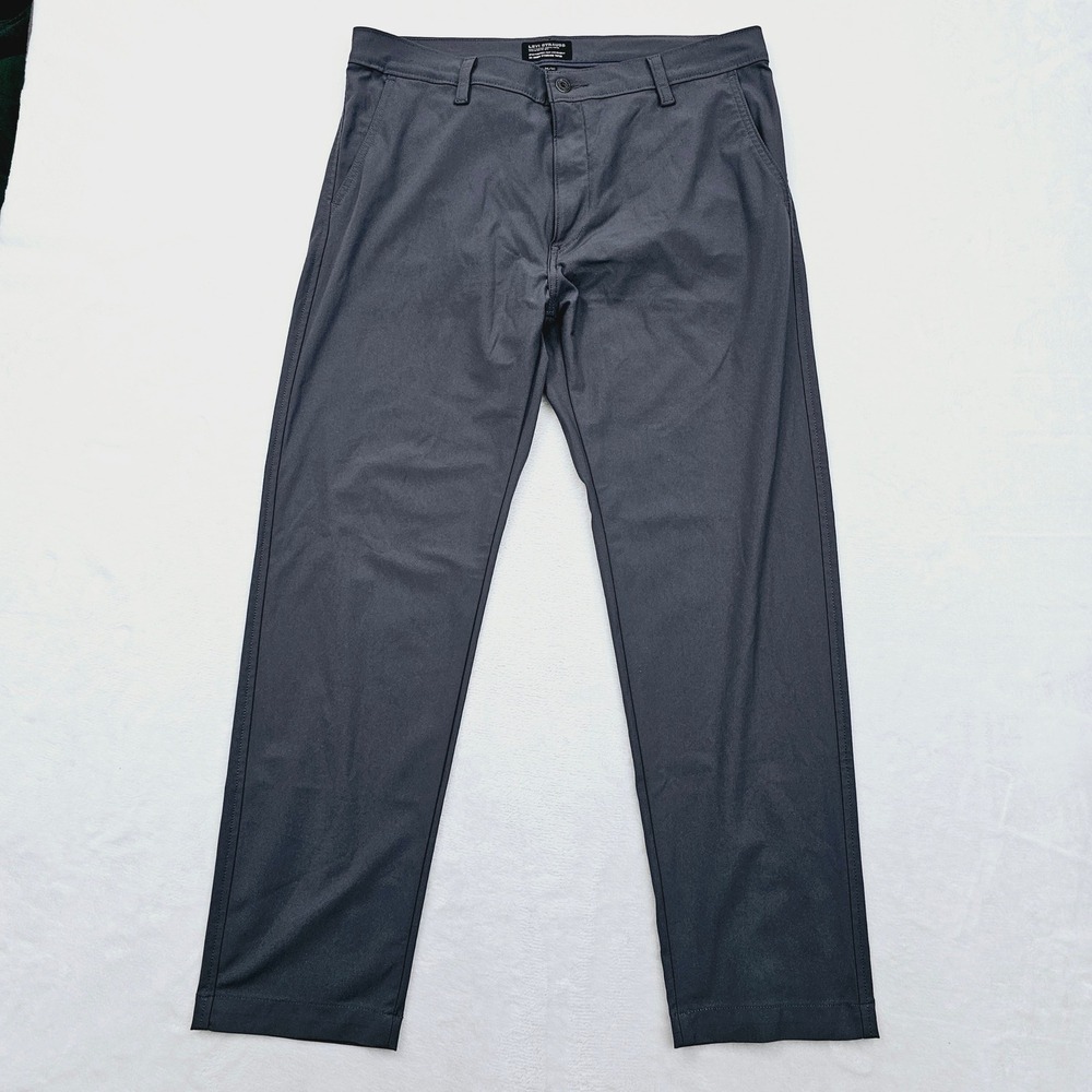 Levi Strauss XX Chino Pants Mens 36x29 Grey Tapered Engineered Techwear Modern - Picture 2 of 10